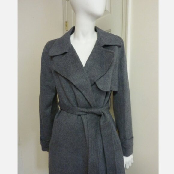 Theory 'Oaklane DF New Divid' Wool & Cashmere Coat - Picture 5 of 7